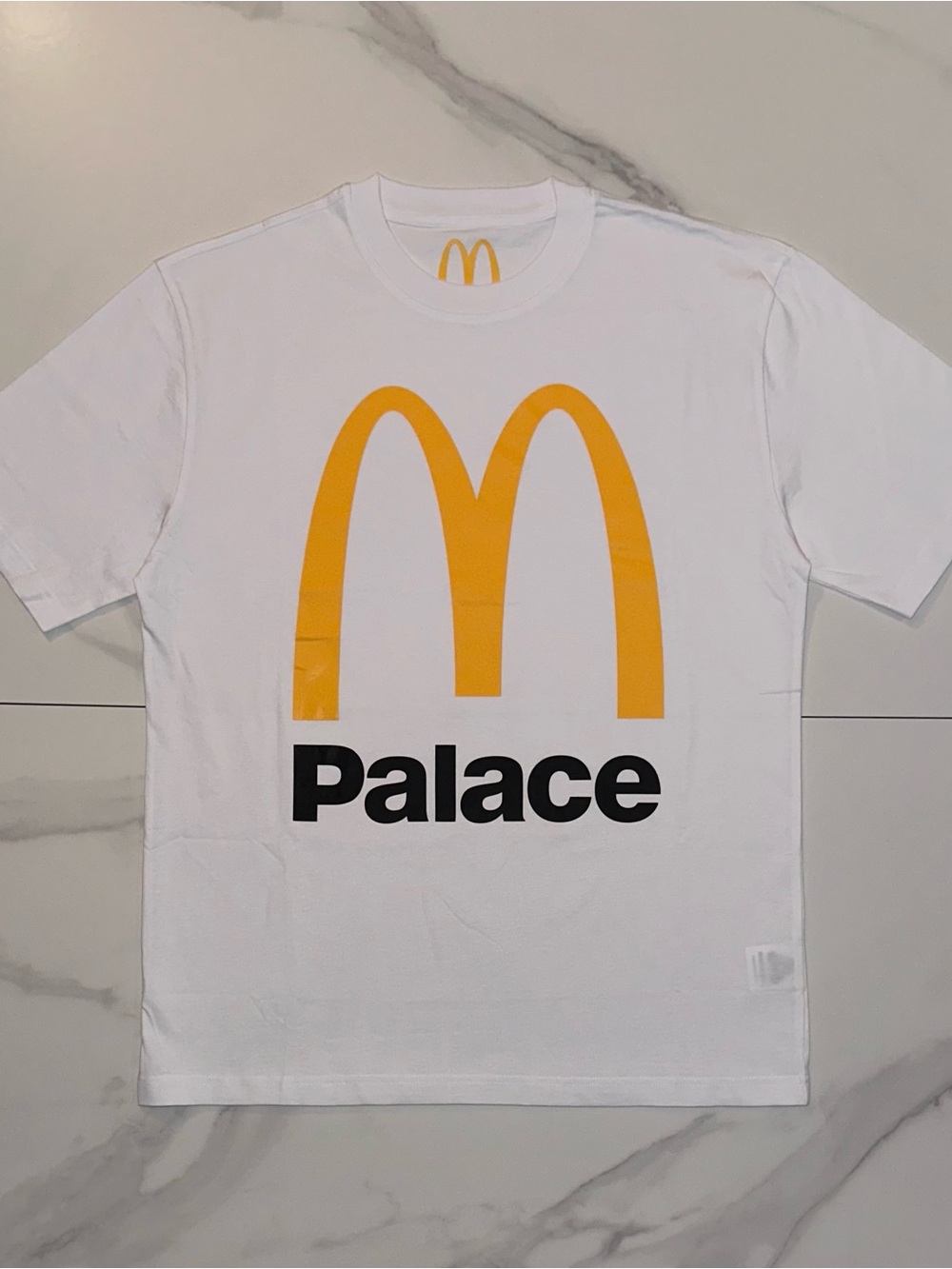 2023 Palace × McDonald's Logo T-Shirt White Size Large